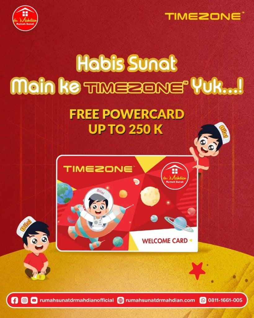 MK Plus dapat PowerCard Timezone - Rumah Sunat dr. Mahdian